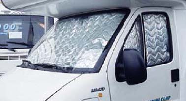 Quilted Cab Window Insulation