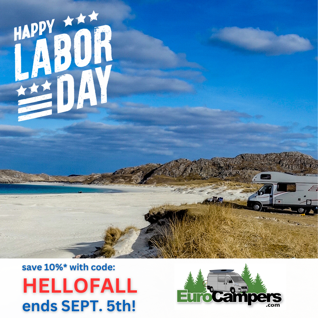 EuroCampers Labor Day 2023 Promotion