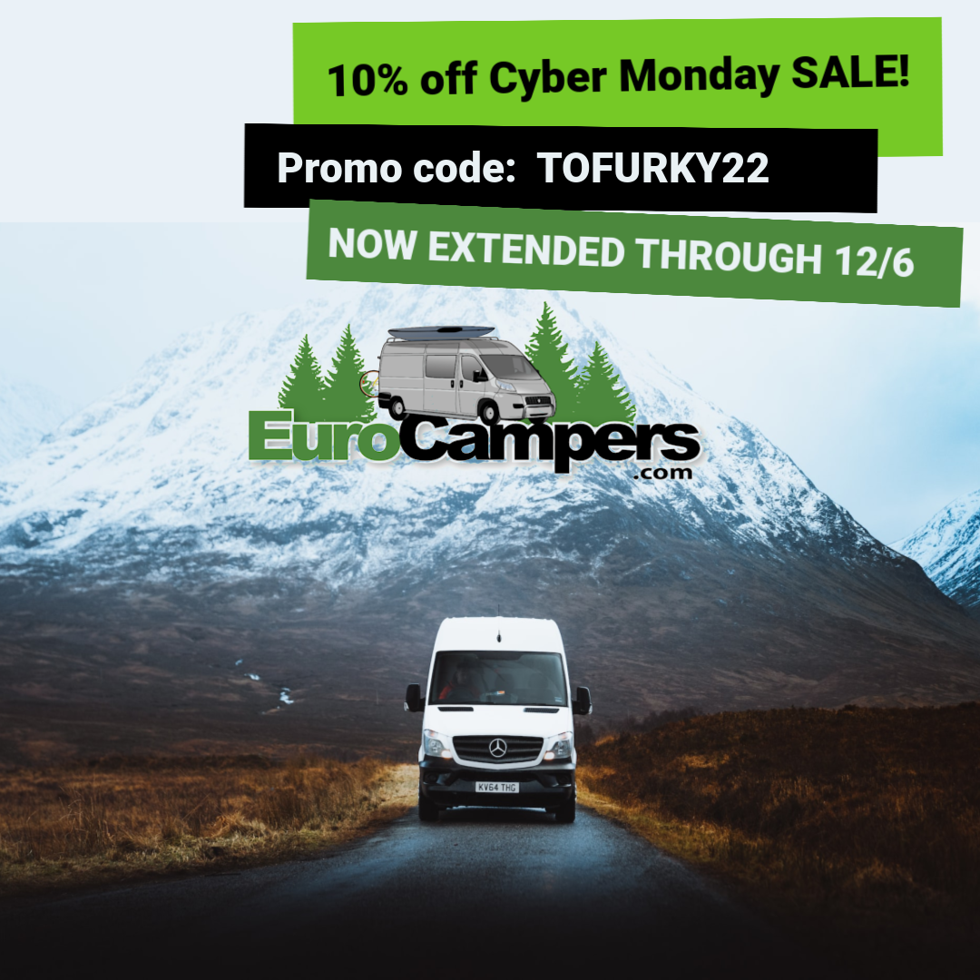 EuroCampers Cyber Monday Promotion
